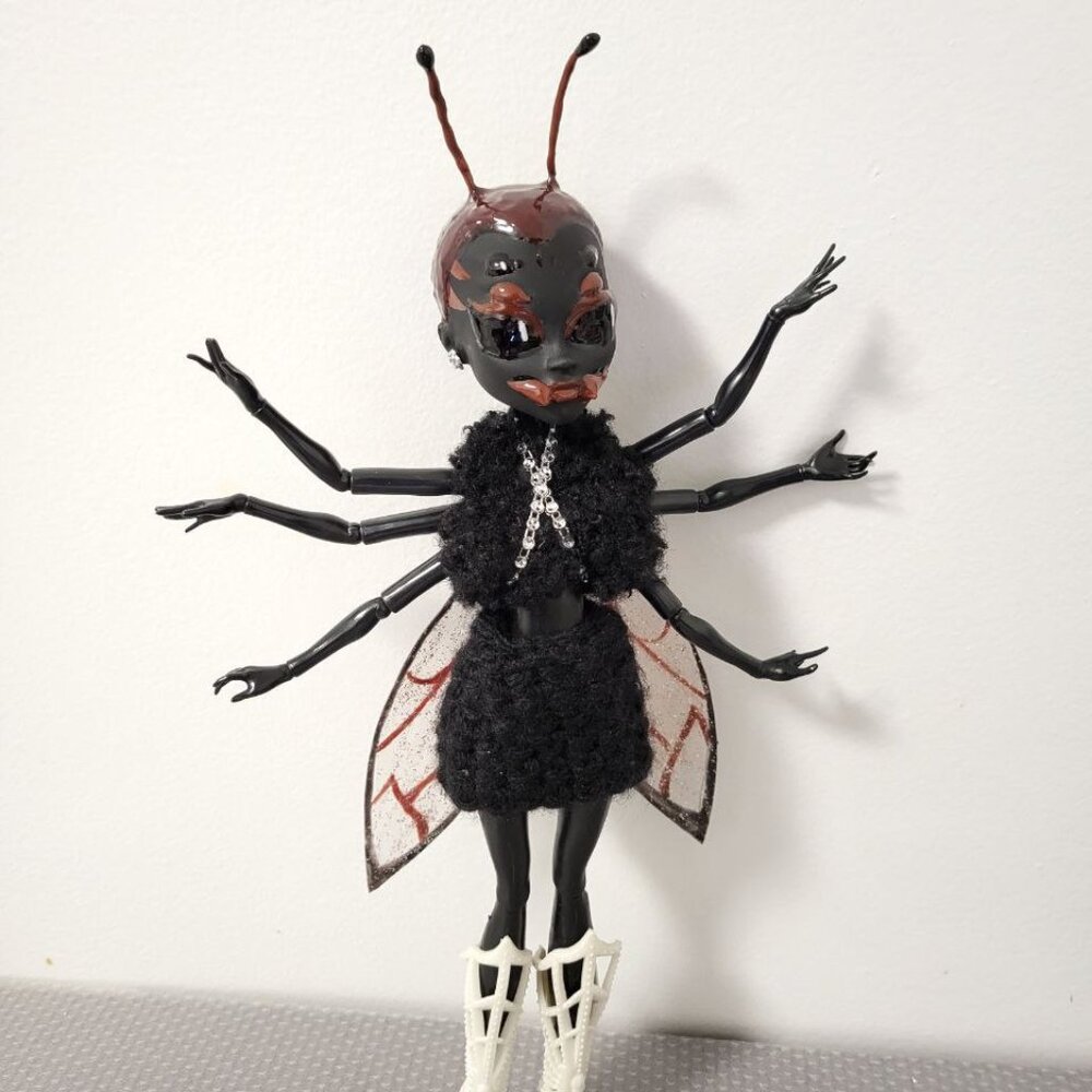 OOAK Ant Queen Monster Doll